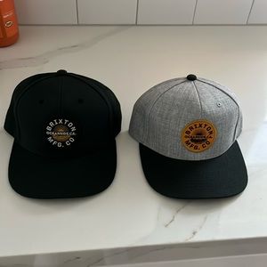 Two Brixton SnapBacks